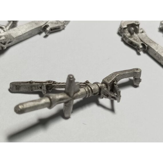 F-104A/C/G/J/S(Single seat use) metal landing gear set, image 2