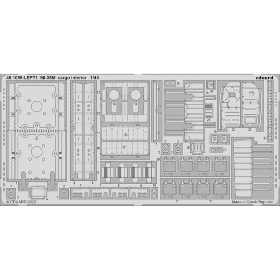 Mi-35M cargo interior