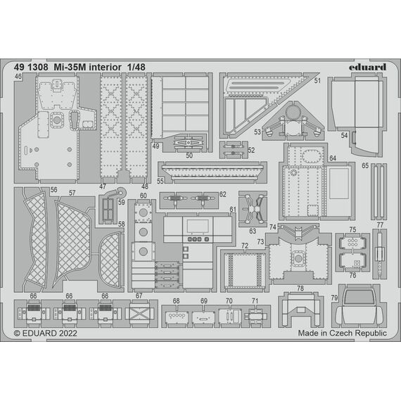 Mi-35M interior detail set, image 2