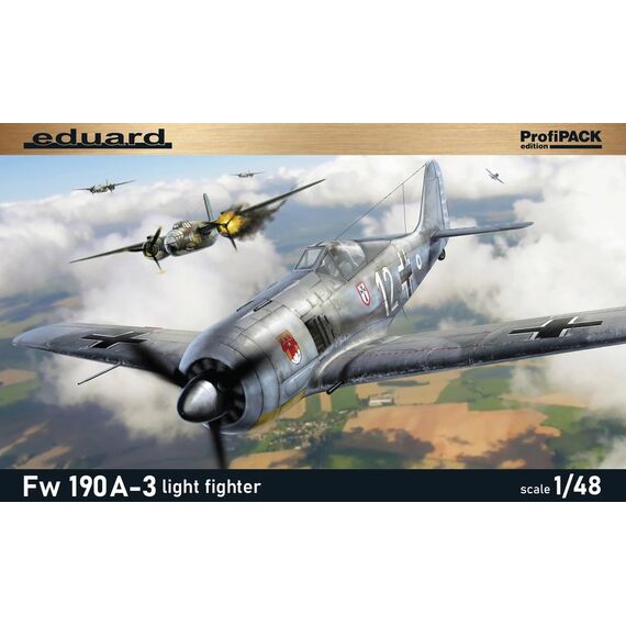 Fw 190A-3 light fighter Eduard 82141 1:48