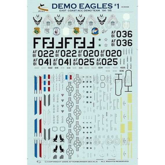 F-15C "Demo Eagles #1" 1st FW Langley AFB, image 6