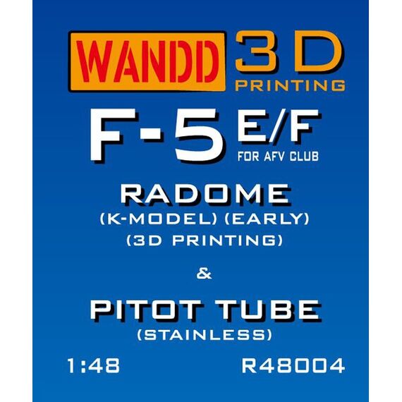 F-5E/F K model early radome & pitot tube