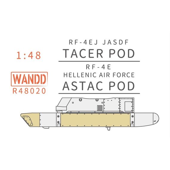 RF-4EJ JASDF / RF-4E HAF ASTAC Pod, image 2