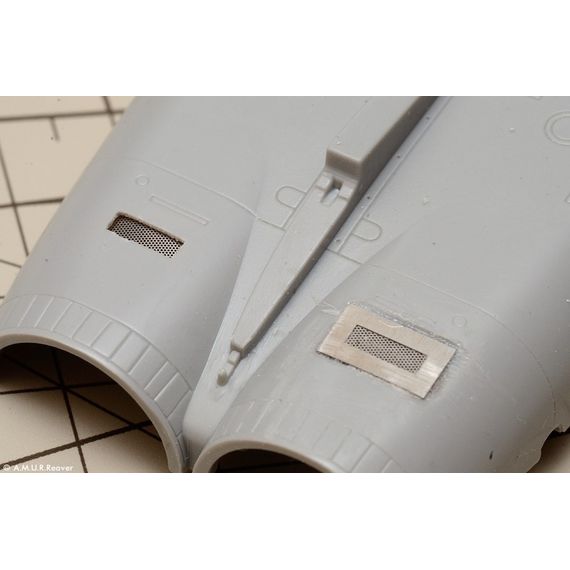 F/A-18A/B and early C/D louvres and meshes set, image 12