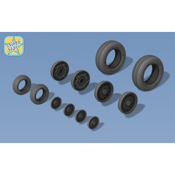 E-2C wheels set - No mask series, image 2