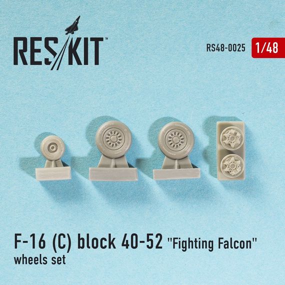 F-16C block 40-52 wheels set, image 2