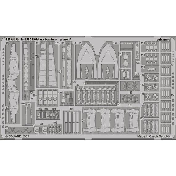 F-105D/G exterior detail set, image 3