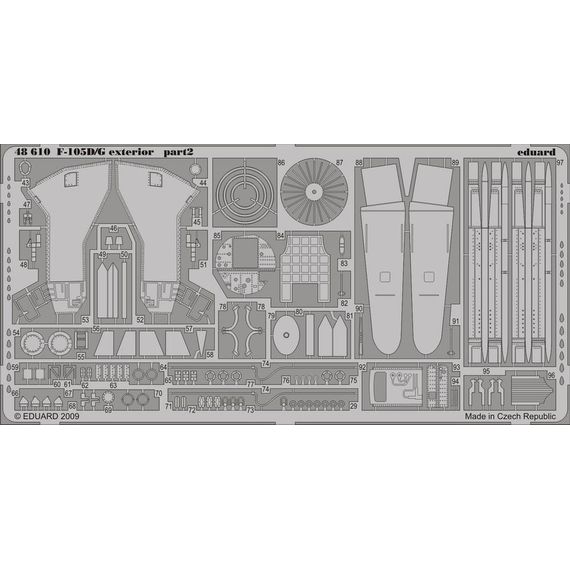 F-105D/G exterior detail set, image 2