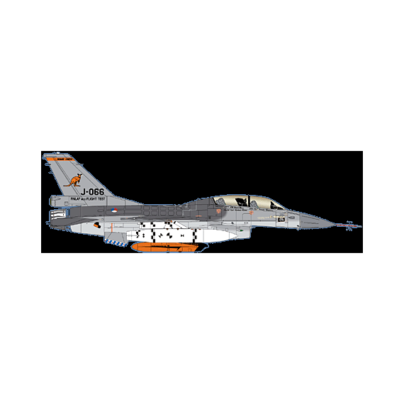 RNAF F-16B J-066 "Orange Jumper", image 6