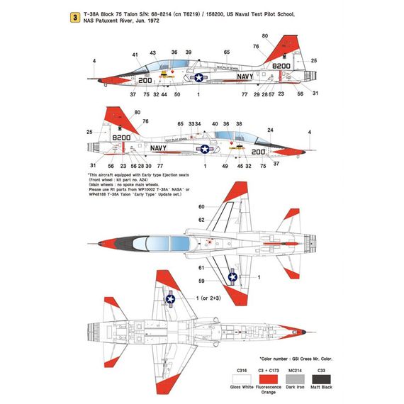 T-38A Talon "US Naval Test Pilot School", image 5