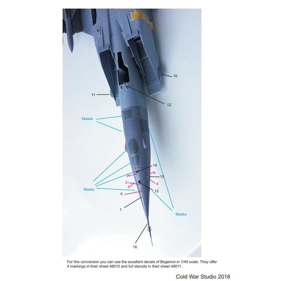 MiG-25 BM conversion set, image 13