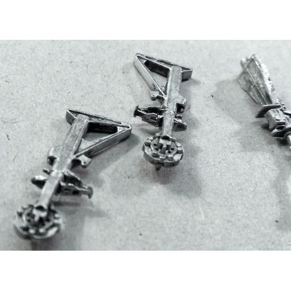 T-38 metal landing gear set, image 12