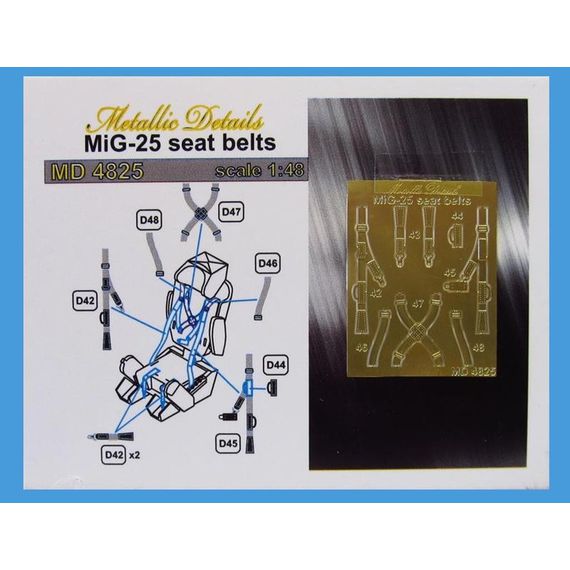 MiG-25 seat belts, image 2