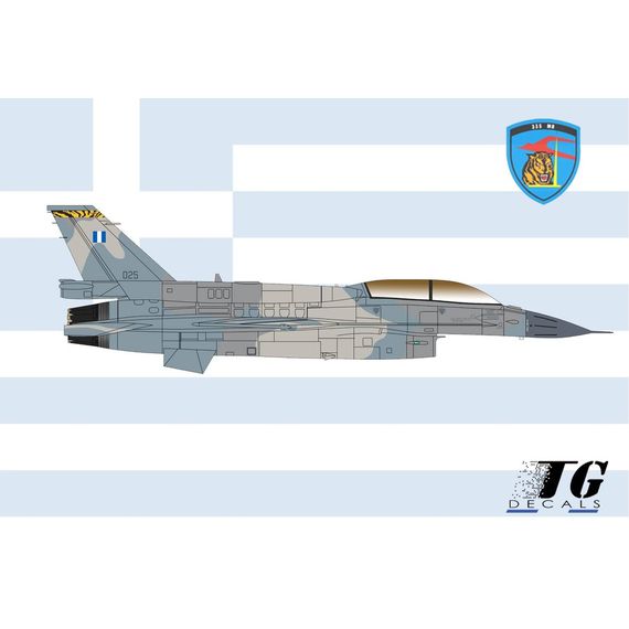 Hellenic Air Force's F-16 decal (reinforcement plates & paint masks incl.), image 5