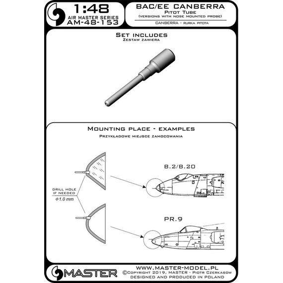 BAC/EE Canberra pitot tube, image 3