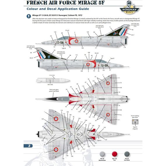 Mirage 5F Armee' de l'Air, image 3