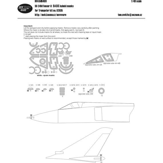 Su-24M BASIC kabuki masks, image 2