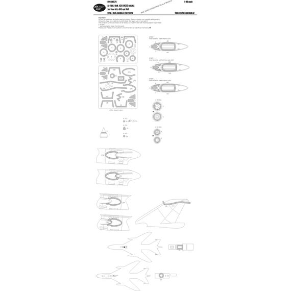 Su-7 BKL / BMK ADVANCED kabuki masks, image 2