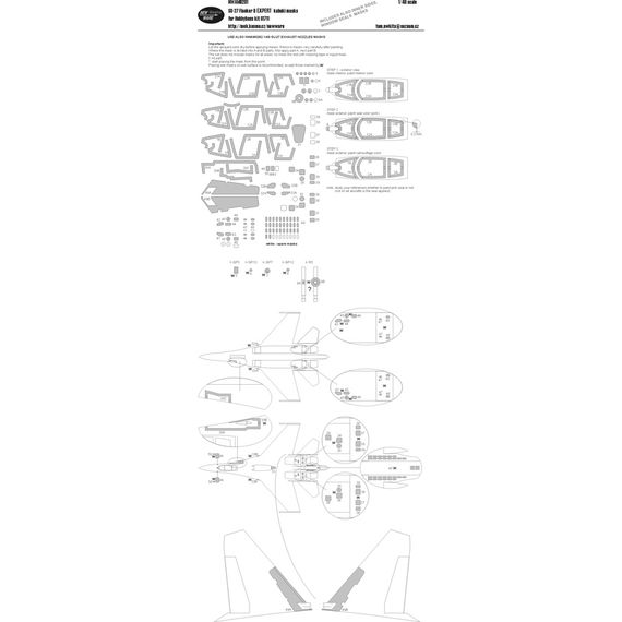 Su-27 EXPERT kabuki masks, image 2