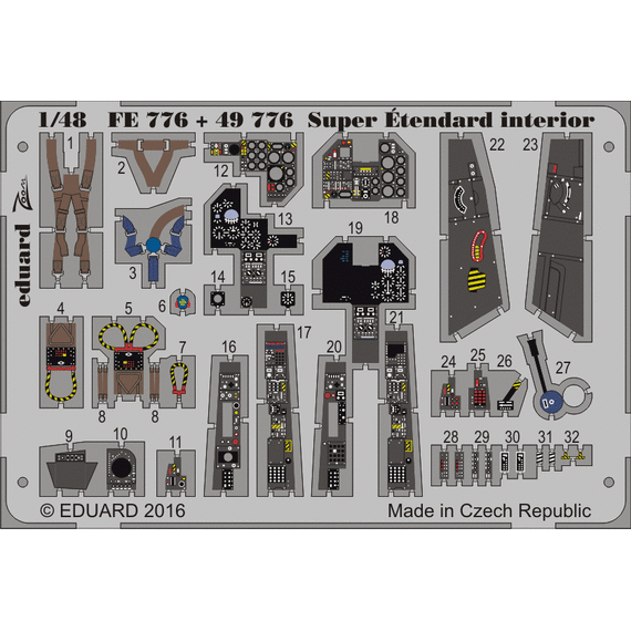 Super Etendard BIG detail set, image 4