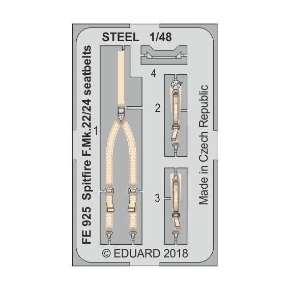 Spitfire F. Mk.22/24 BIG detail set, image 5
