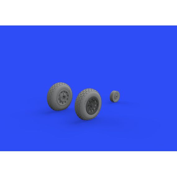 P-51D wheels block tread, image 2