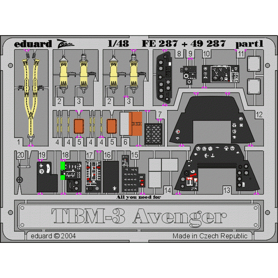 TBM-3 BIG detail set, image 6