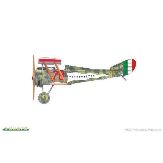 IL MAGNIFICO Hanriot HD.I in Italian service Eduard 11139 1:48, image 11