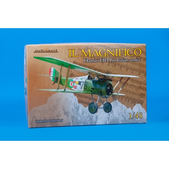 IL MAGNIFICO Hanriot HD.I in Italian service Eduard 11139 1:48, image 2