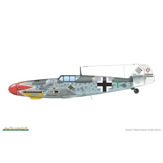 Bf 109G-6 early version (ProfiPACK edition) Eduard 82113 1:48, image 10