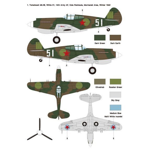 P-40 Part.2 - Land-Lease Warhawk/Tomahawk in VVS, image 3