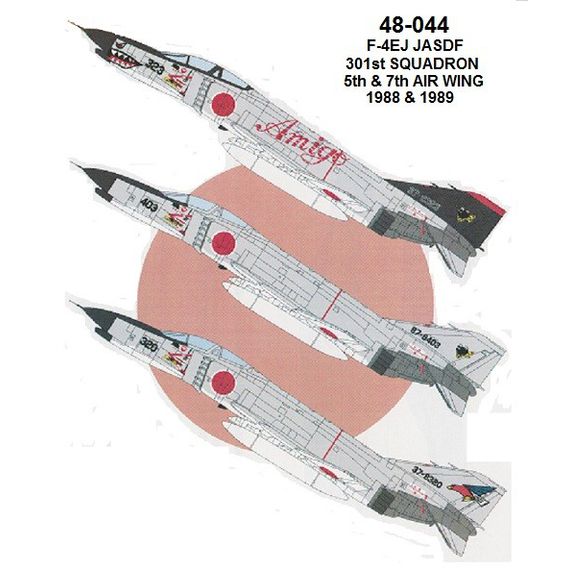 F-4EJ 301st SQ 5th Air Wing 1988 JASDF, image 3