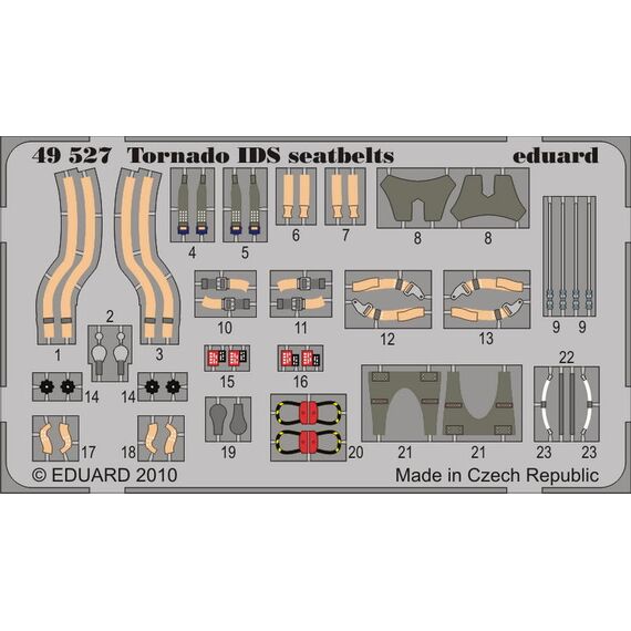 Tornado IDS seatbelts