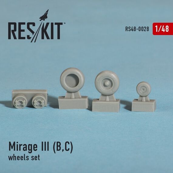 Mirage III (B,C) wheels set