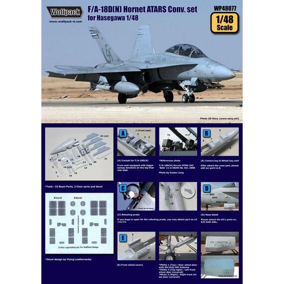 F/A-18D(N) Hornet ATARS Conversion set