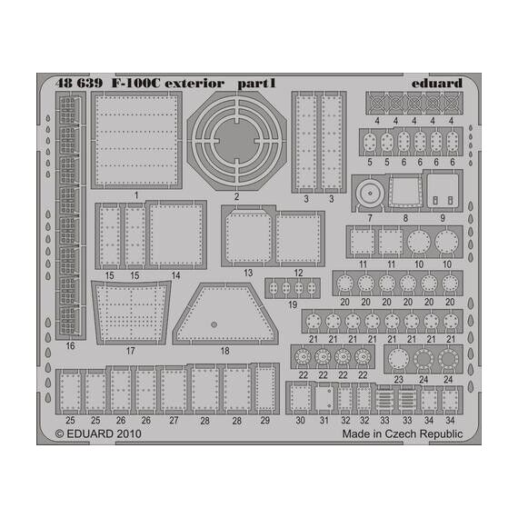 F-100C exterior detail set