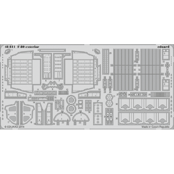 F-80 exterior detail set