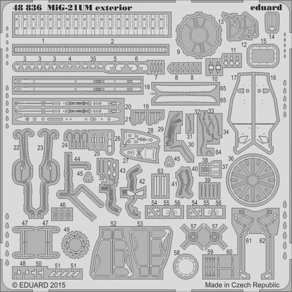 MiG-21UM exterior