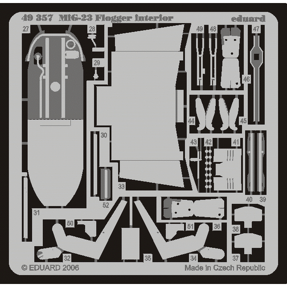 MiG-23 interior detail set