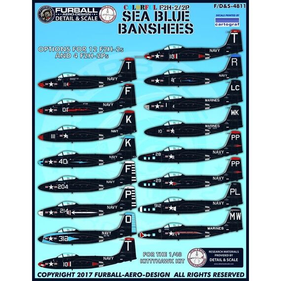 F2H-2 "Colorful Sea Blue Banshees"