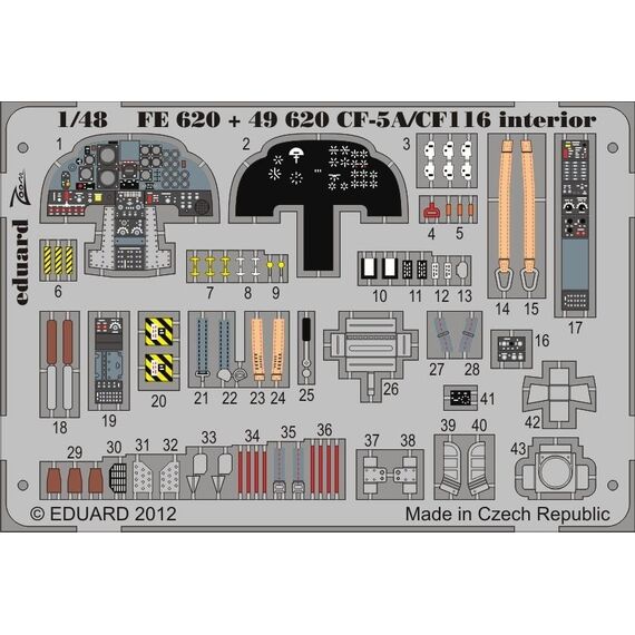 CF-5A / CF-116 cockpit detail set