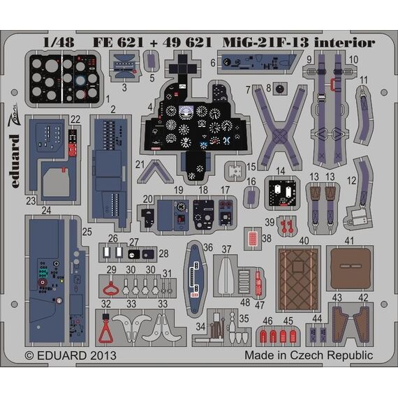 MiG-21F-13 detail set S.A.