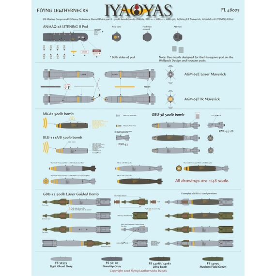 USMC / USN Ordnance Stencils Part I