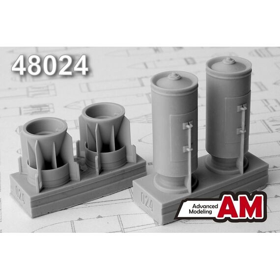 RBK-500 ShOAB-0,5 500 kg cluster bomb (x2)