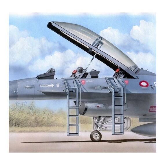 Ladders for F-16B/D