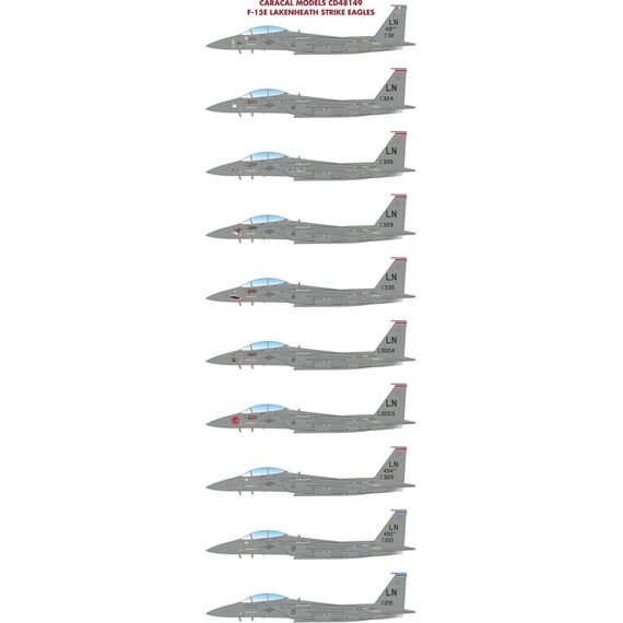 F-15E Lakenheath Strike Eagles