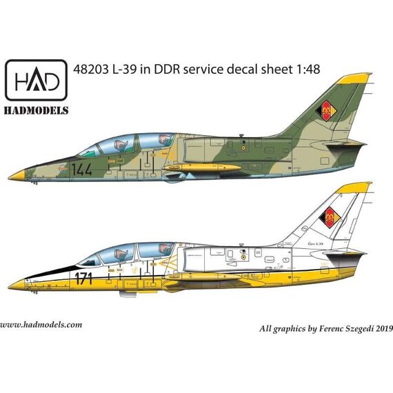 L-39 ZO and V stencils