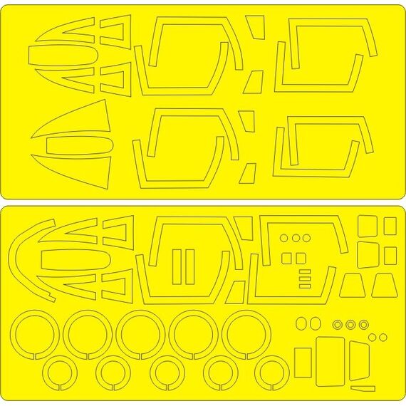 F-4B/C/D/E/EJ/F/G/J/N/S, RF-4 C/E Phantom II ADVANCED kabuki masks