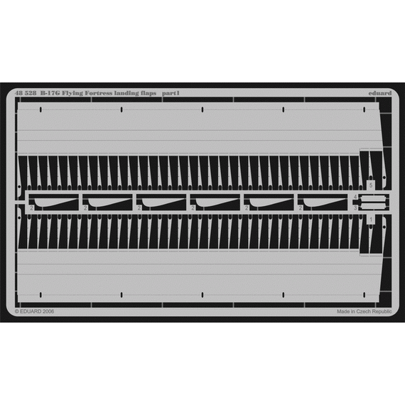 B-17G landing flaps