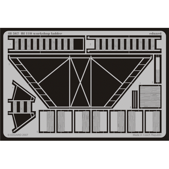 Bf 110 workshop ladder